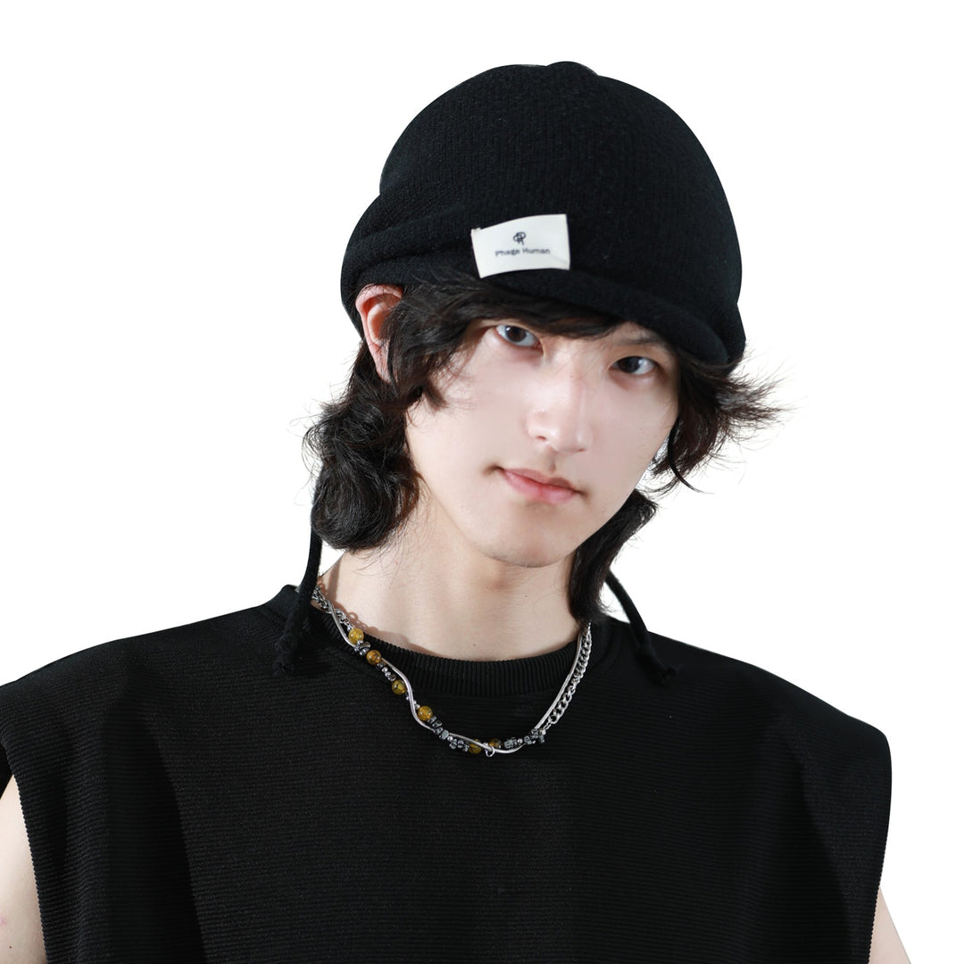 Natural Stone Titanium Steel Necklace