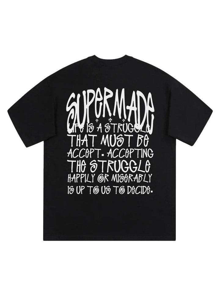 Ayuuki Logo Design Printed T-Shirt -1430