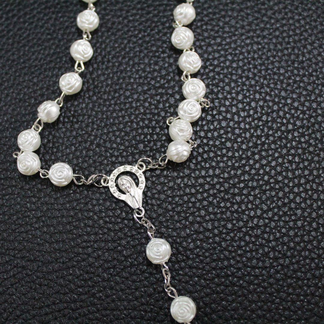 "SCRIPTURE" Pearl Rosary