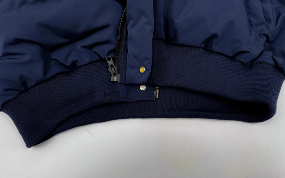 Three Bar Cotton Puffer Jacket