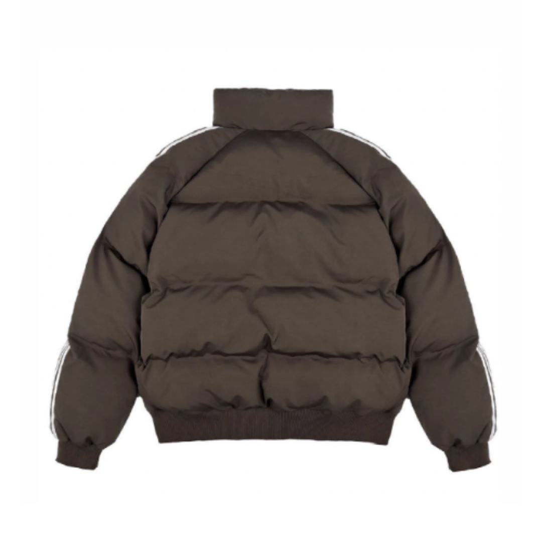 Three Bar Cotton Puffer Jacket