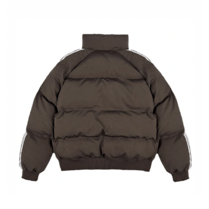 Three Bar Cotton Puffer Jacket