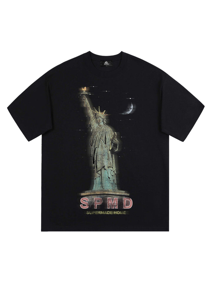 Ayuuki Statue Of Liberty Vintage T-shirt