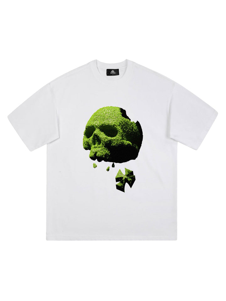 Ayuuki Skull Print T-shirt