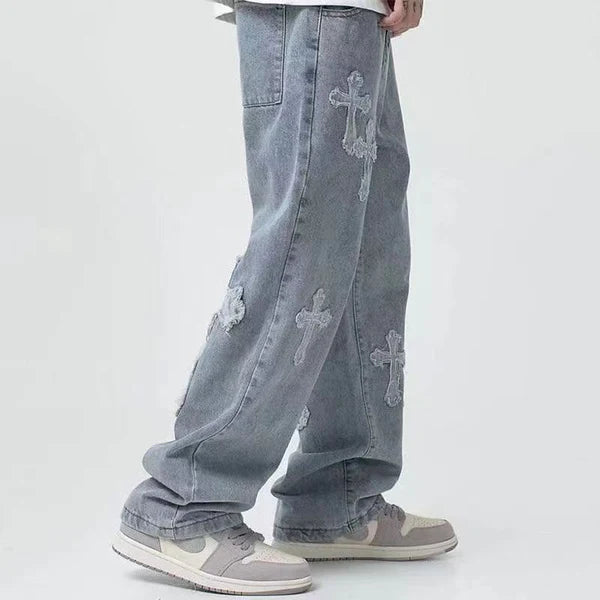 "CRUCIFIX" Jeans