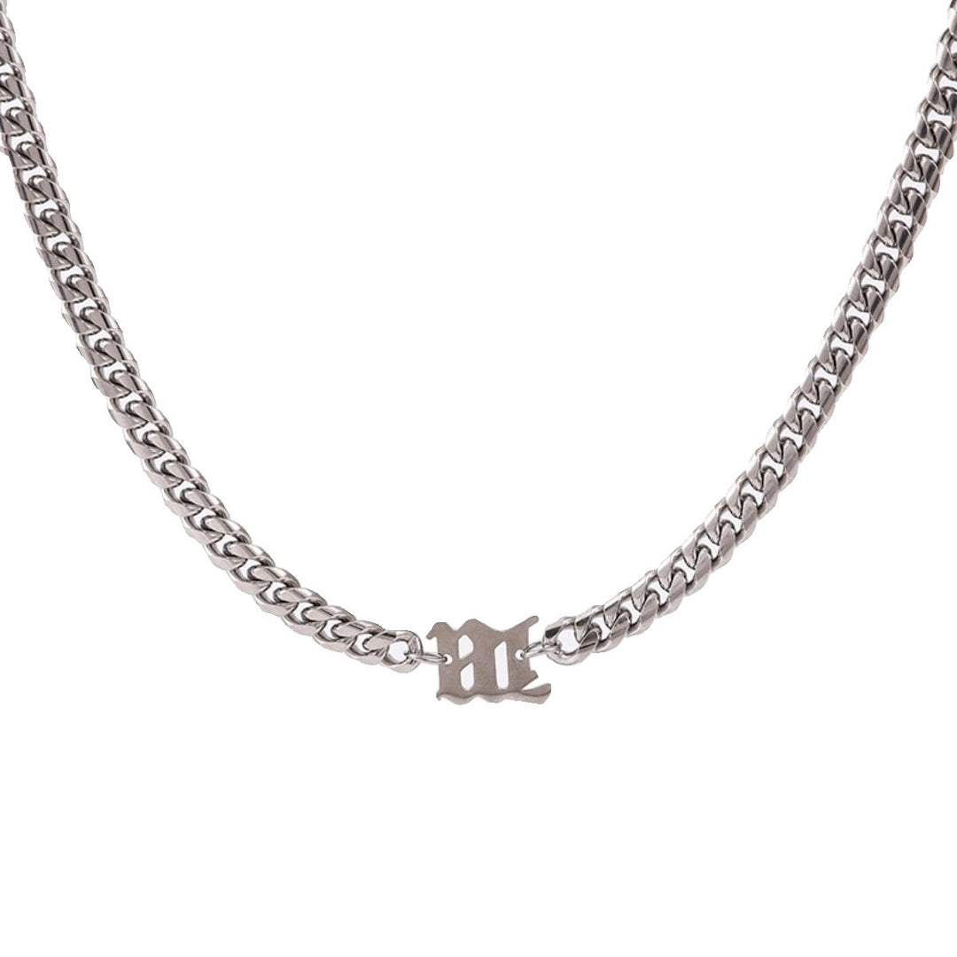 Titanium Cuban Chain Necklace