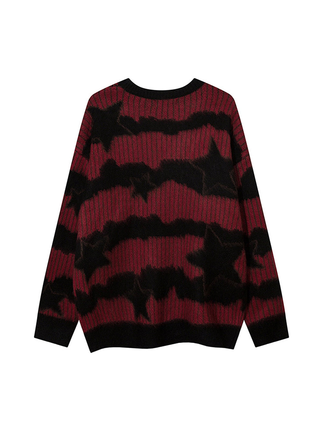 Ayuuki Mohair Star Striped Sweater