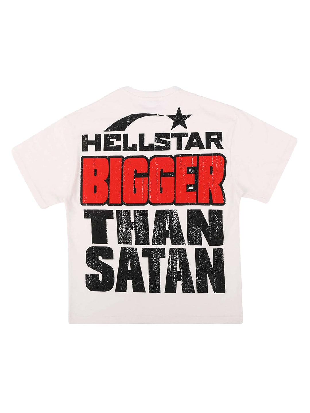 Ayuuki Vintage Short-sleeved Hellstar T-shirt -1454