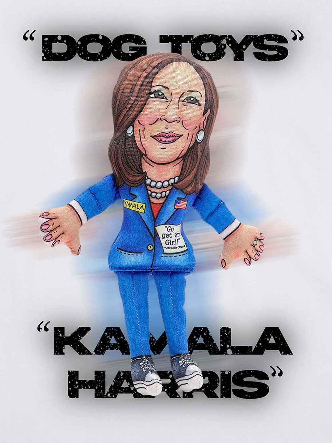 Ayuuki Kamala Harris Graffiti T-shirt