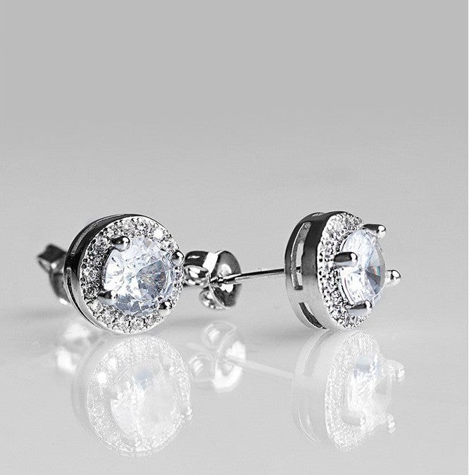 American Diamond High Grade Earrings