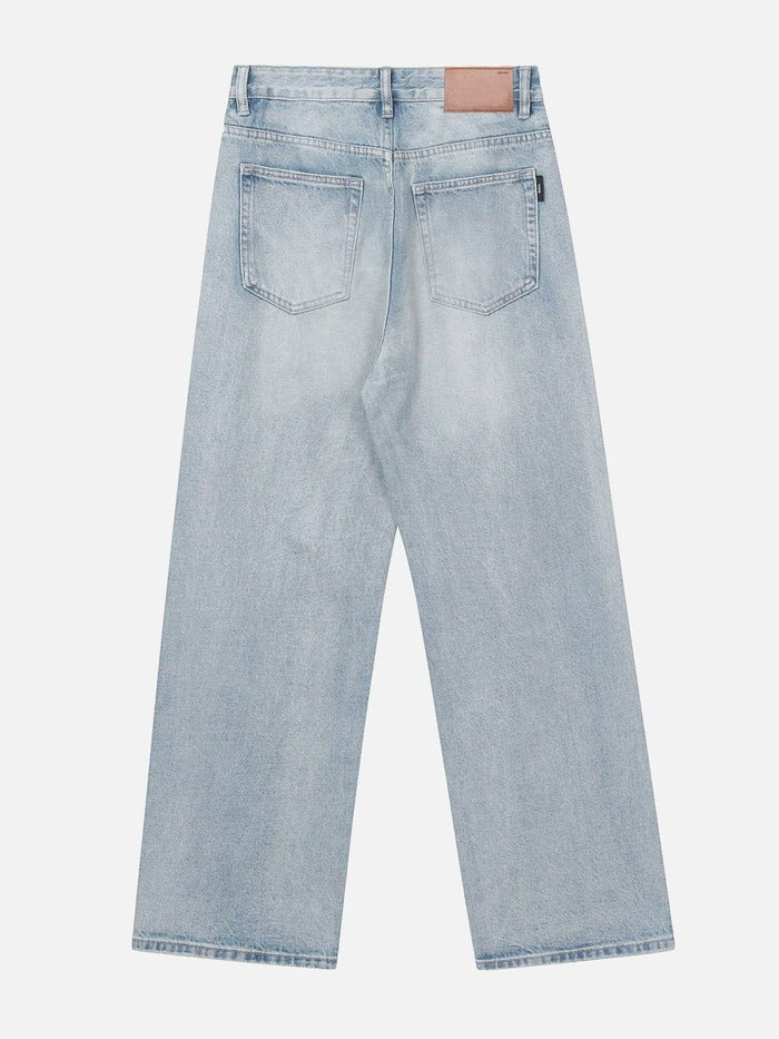 "OCEAN" Baggy Jeans