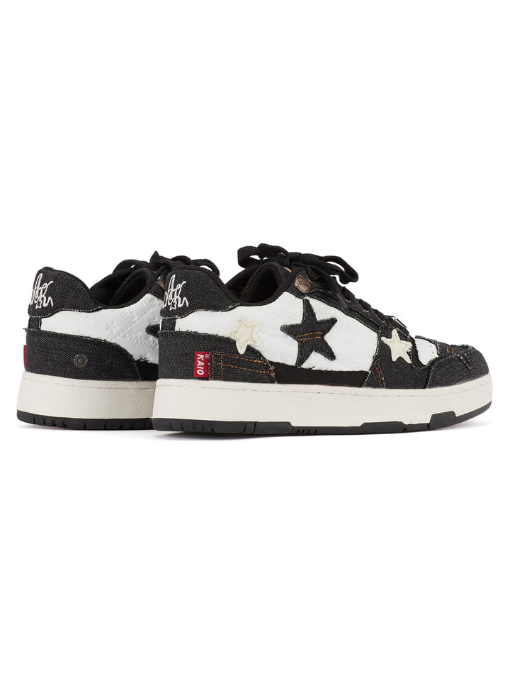 Ayuuki Vintage Star Skateboard Sneakers-1607