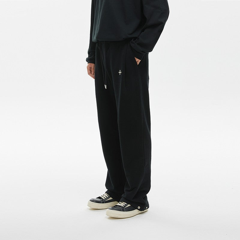 Cross Straight Leg Sweatpants