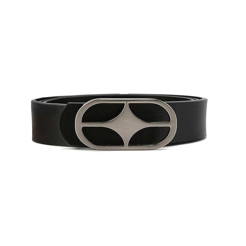 Titanium Cowhide Belt