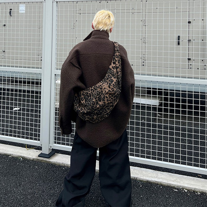 Leopard Print Shoulder Bag