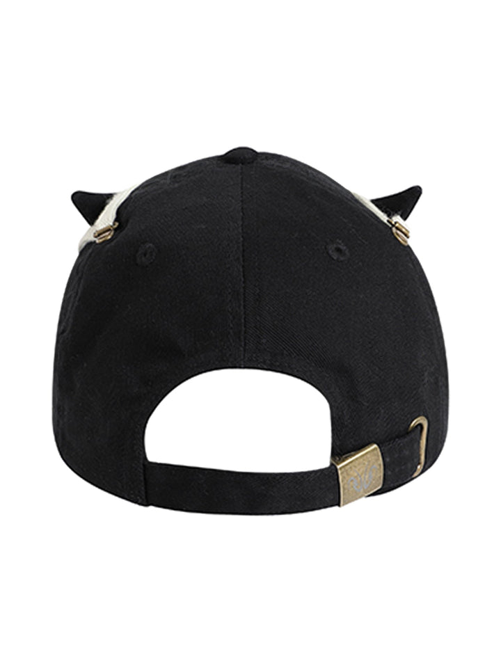 Ayuuki Star Washed Denim Baseball Cap