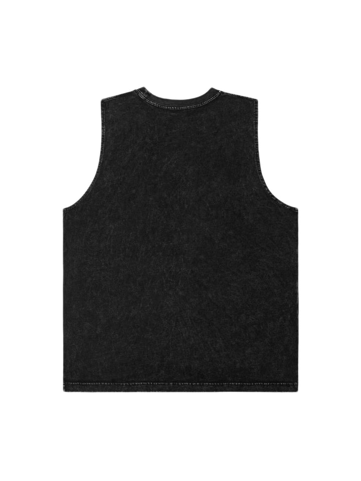 Ayuuki High Street Hip Hop Print Vest