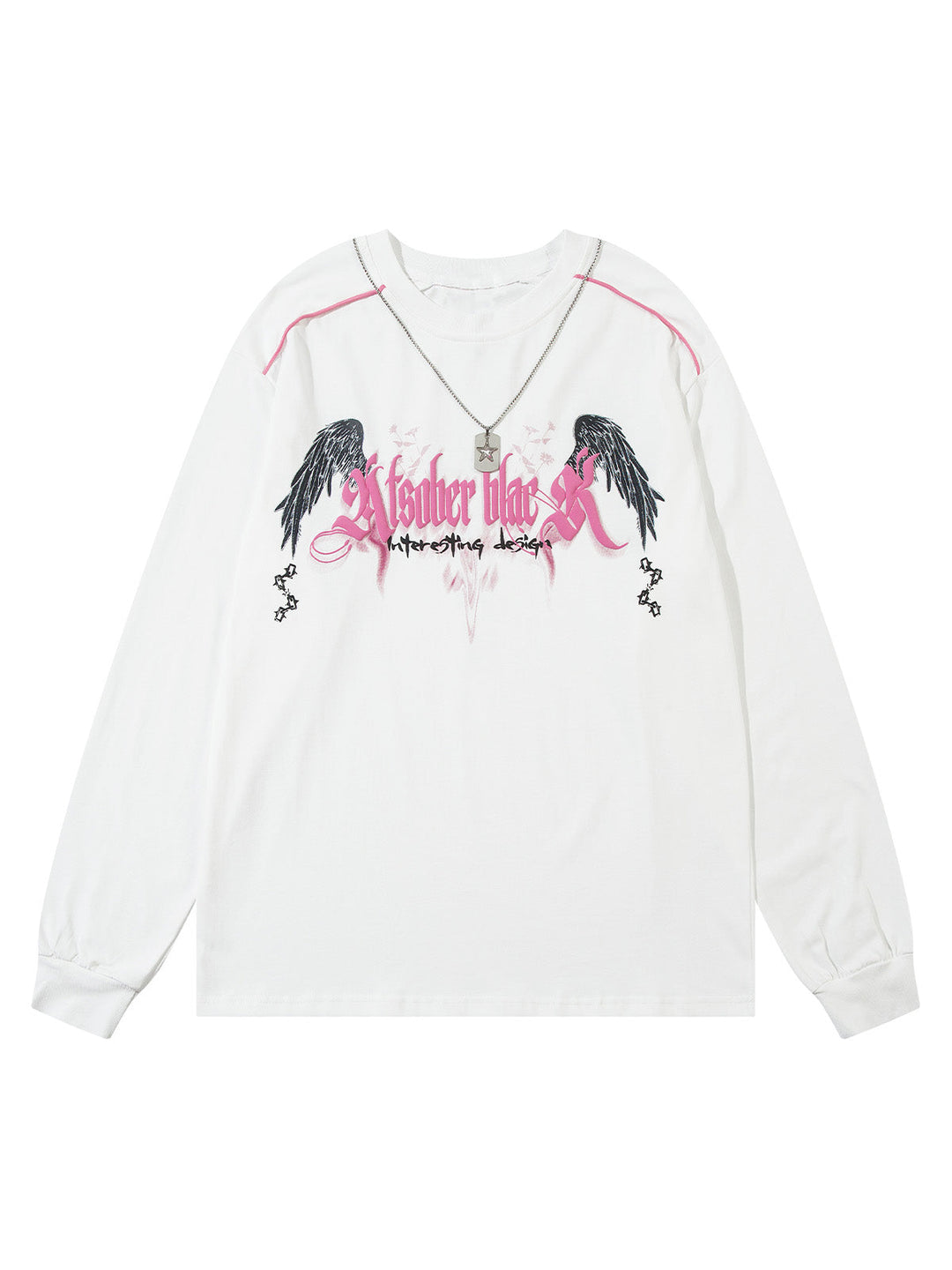 Ayuuki Star Chain Long Sleeve T-shirt