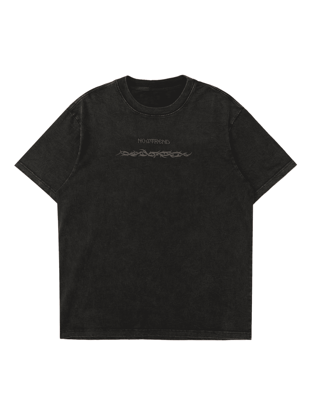 Ayuuki American Retro Letter Print T-shirt