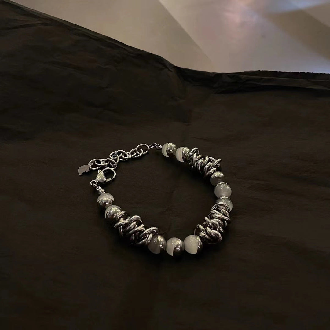 "CALAMITY" Pearl Bracelet