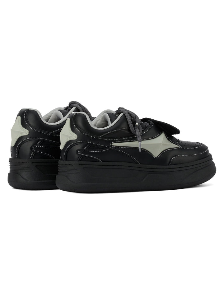 Ayuuki Couple Design Four Pointed Star Sneakers - 2038