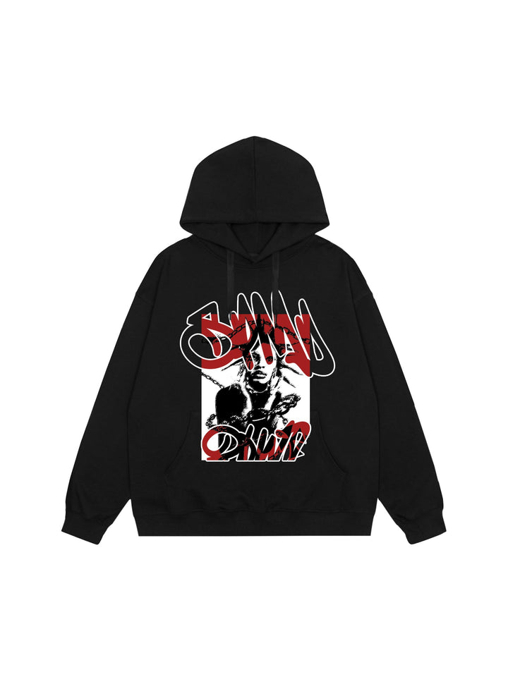 Ayuuki Portrait Graphic Hoodie