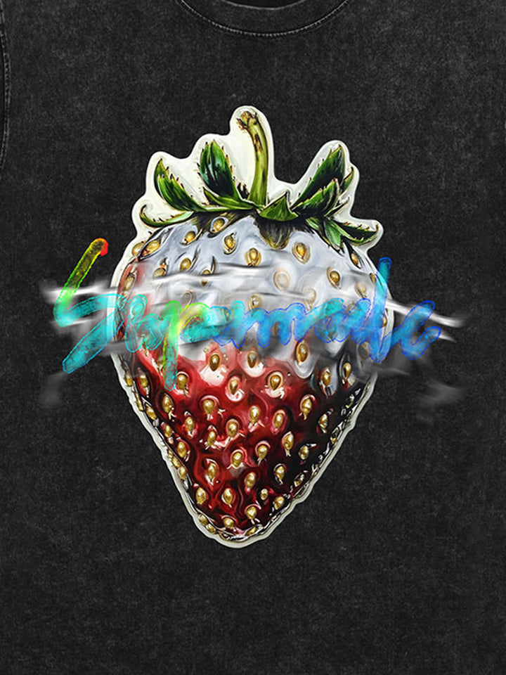 Ayuuki Street Metallic Strawberry Phantom T-shirt