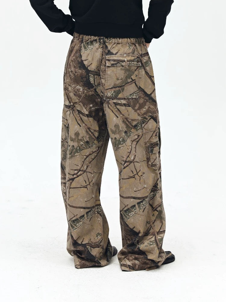 High Street Camouflage Casual Pants