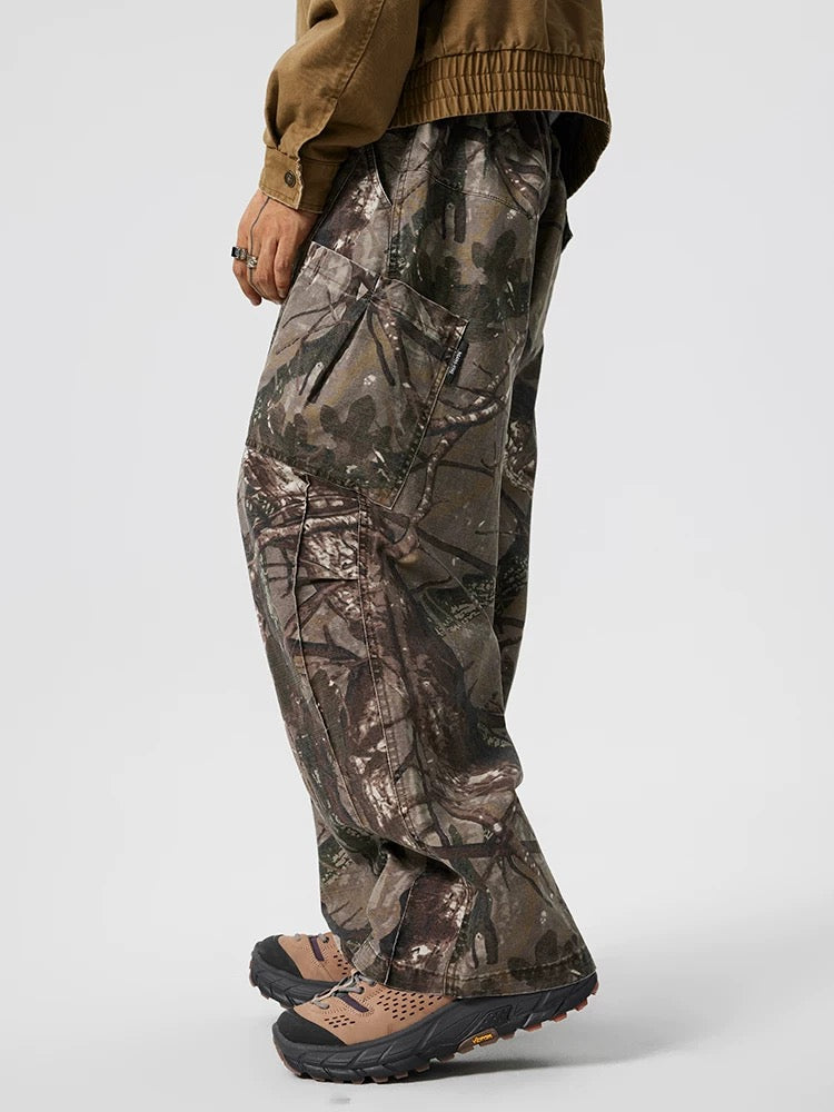 High Street Camouflage Casual Pants