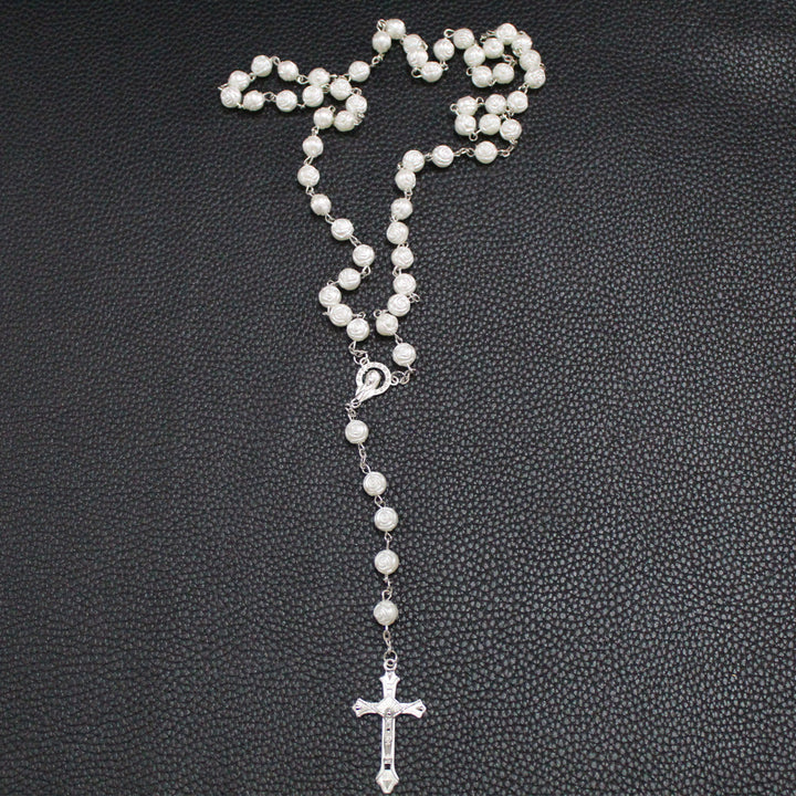 "SCRIPTURE" Pearl Rosary