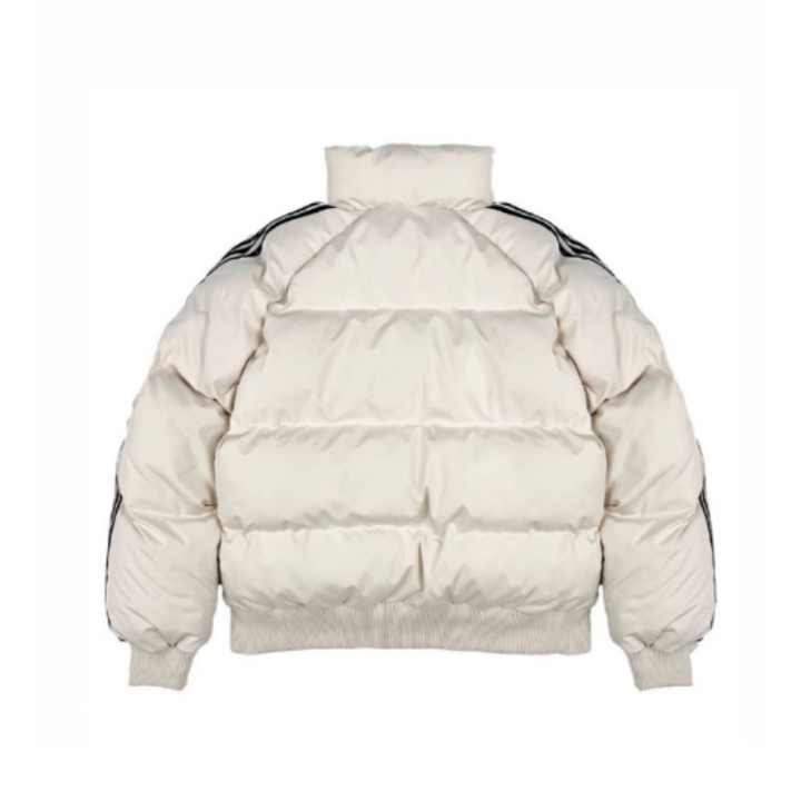 Three Bar Cotton Puffer Jacket