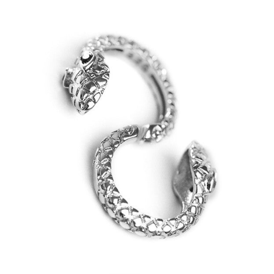 Titanium Snake Shaped Earring