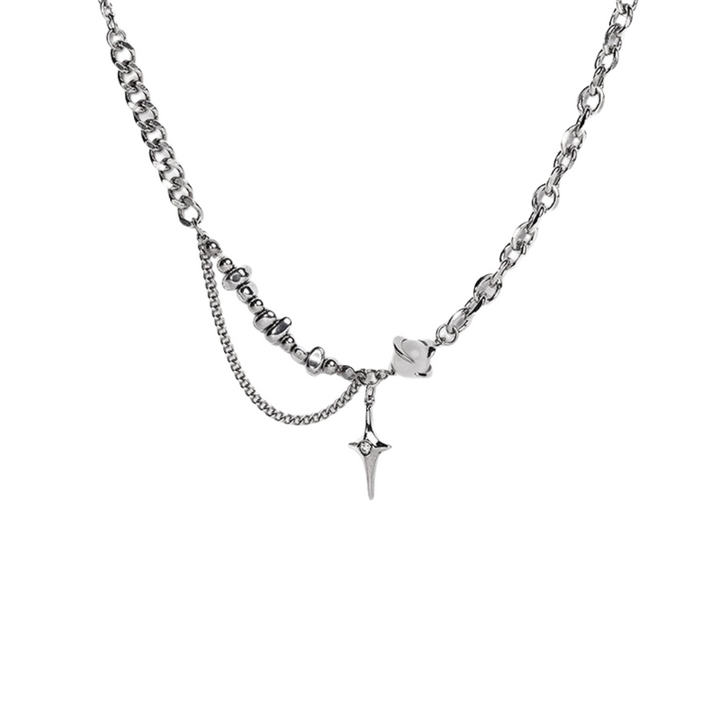 Double Chain Star Necklace