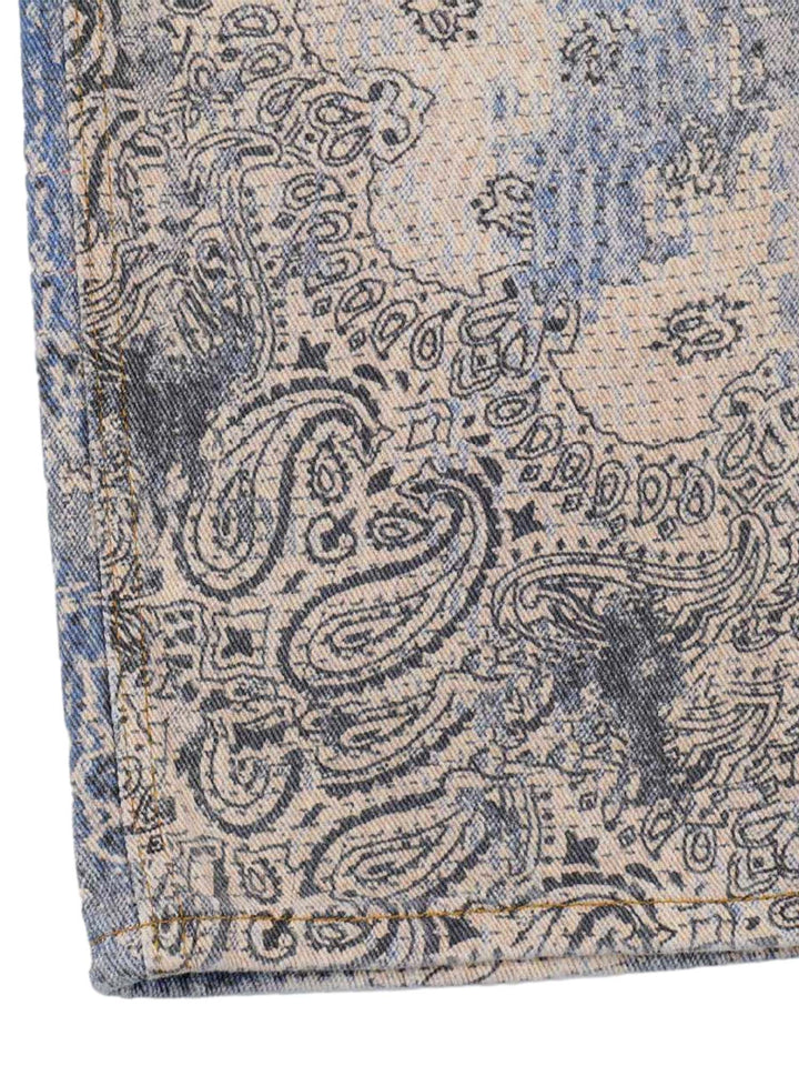 Ayuuki Paisley Printed Jeans