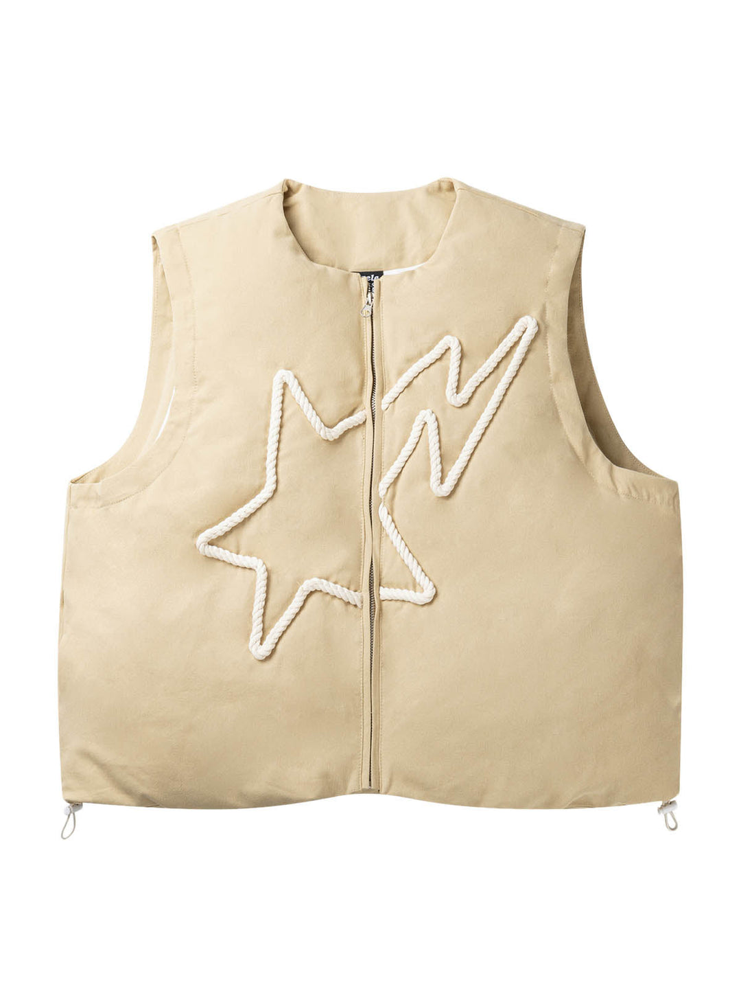 Ayuuki Star Embroidered Puffer Vest