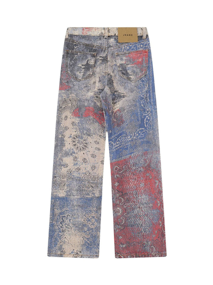 Ayuuki Paisley Printed Jeans