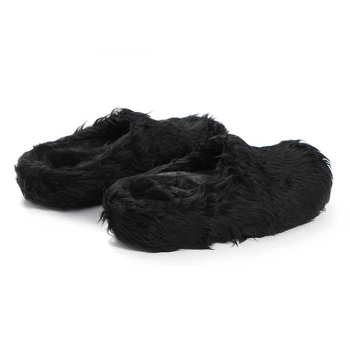 Mammoth Fur Slippers