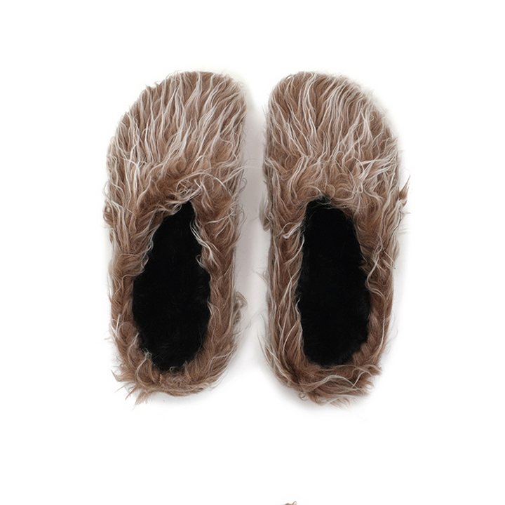 Mammoth Fur Slippers