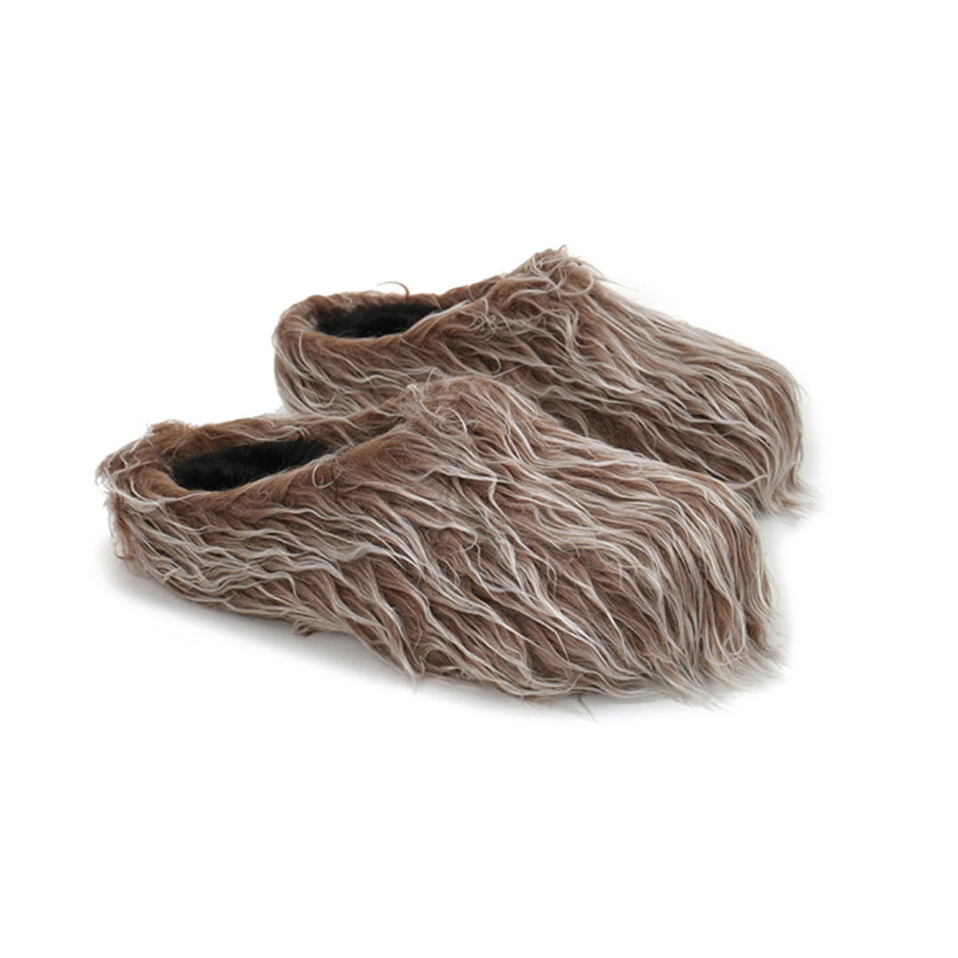 Mammoth Fur Slippers