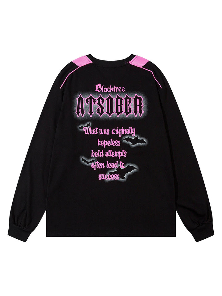 Ayuuki Star Necklace Spider Long Sleeve T-shirt