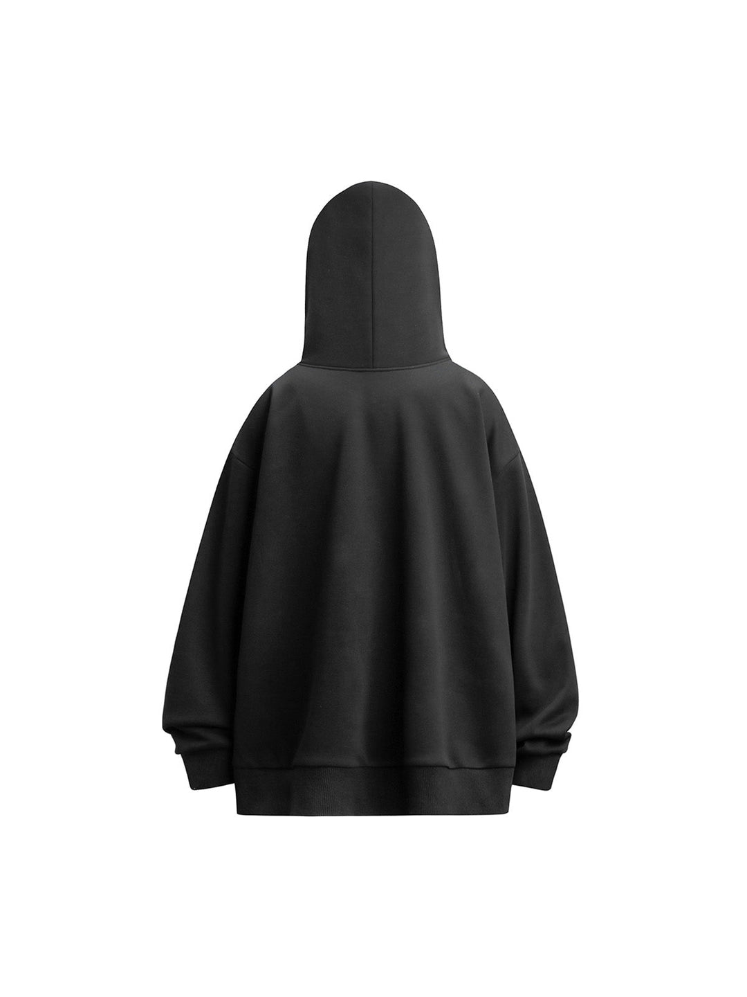 Ayuuki Cross Star Fleece Zip Up Hoodie