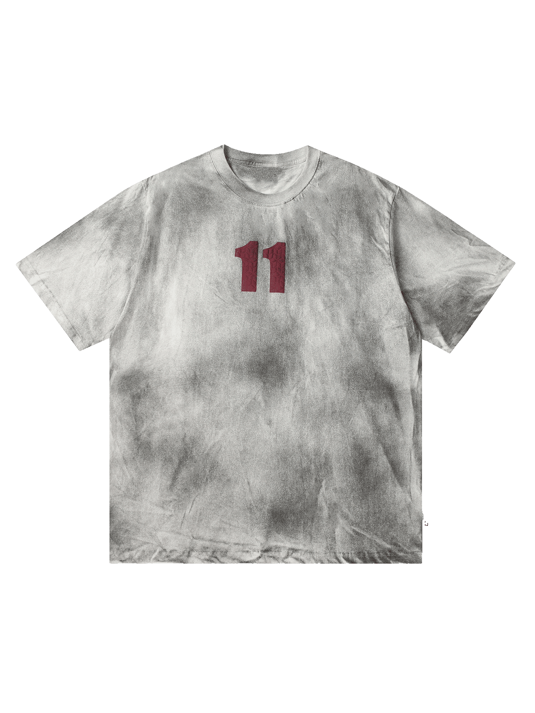 Ayuuki Washed Print 11 Street Rap T-Shirt