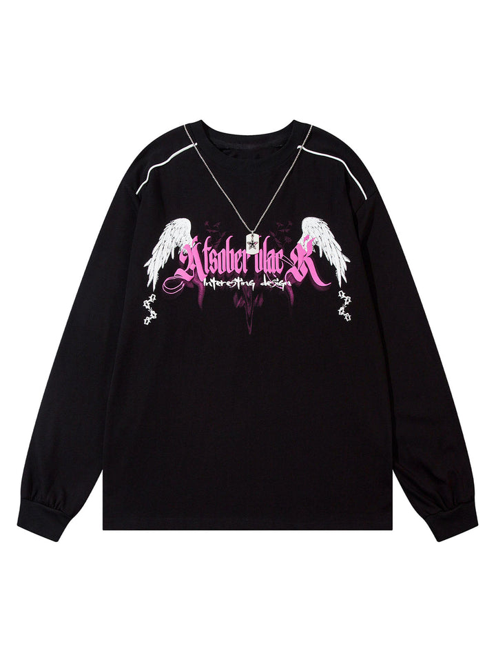 Ayuuki Star Chain Long Sleeve T-shirt