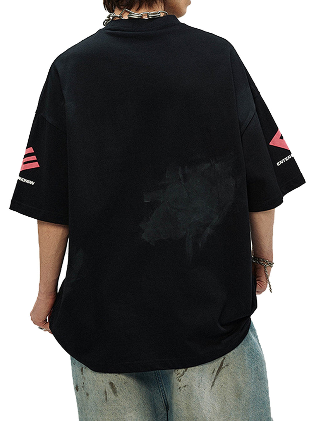 Ayuuki High Street Hip Hop Print T-shirt