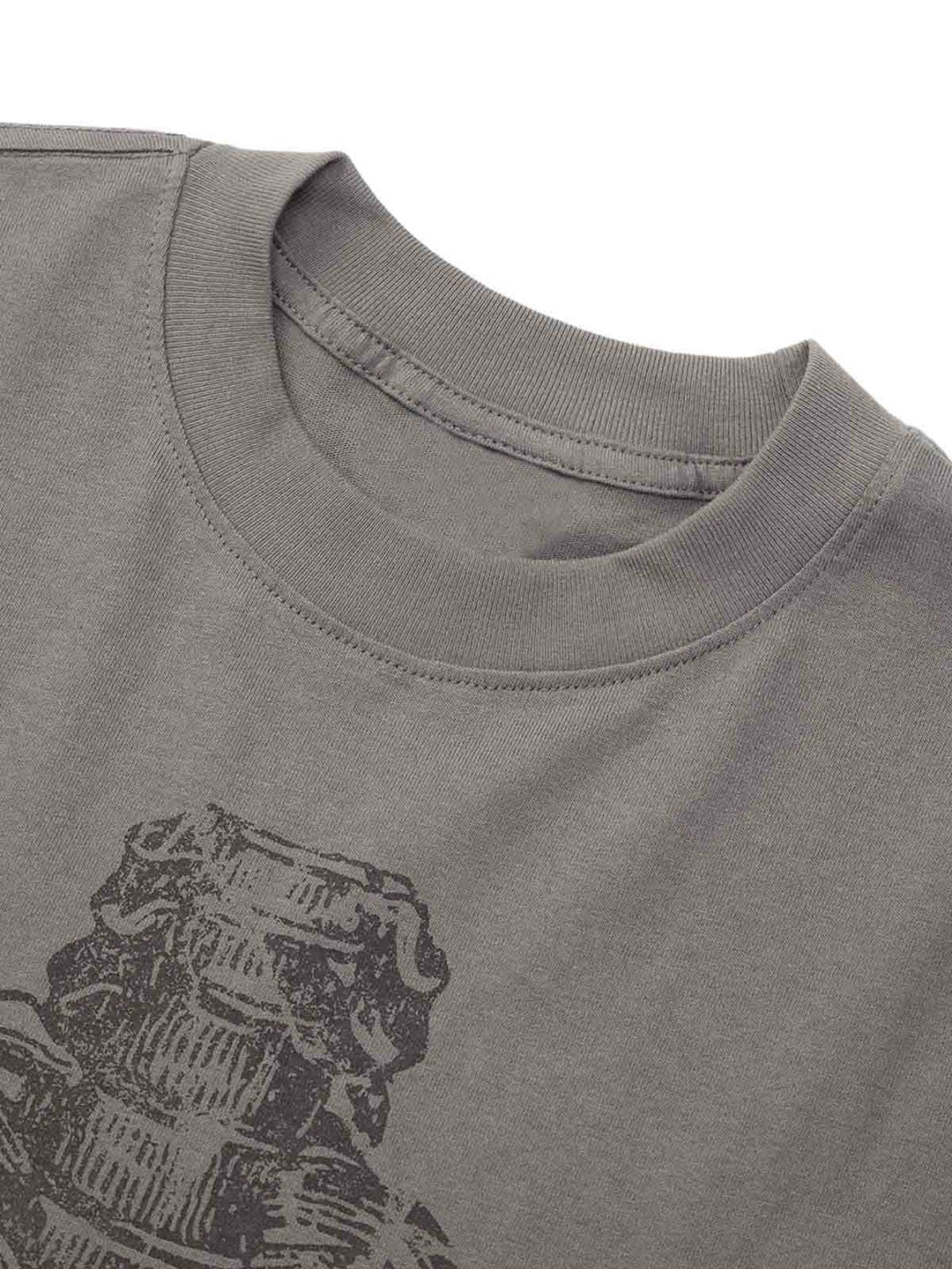 Ayuuki Pencil Detail Skull Street Rap T-shirt