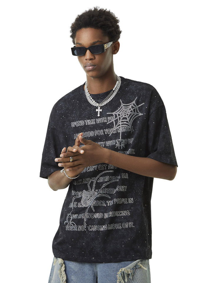 Ayuuki Diamond Star Spider Street Rap T-Shirt