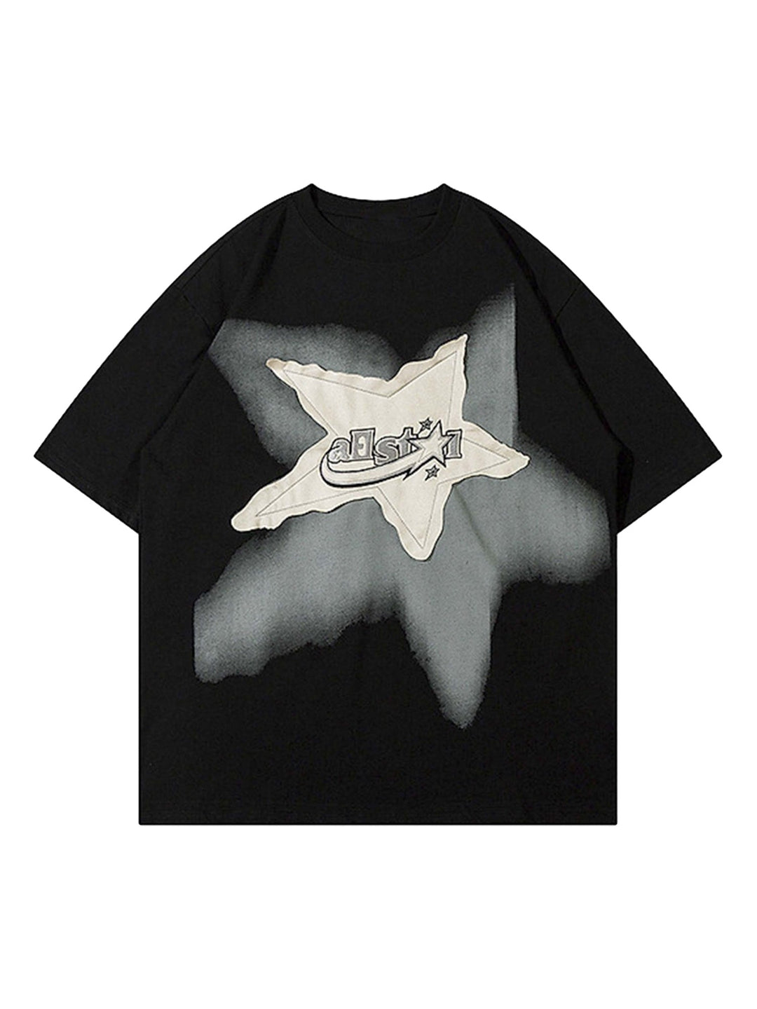 Ayuuki Vintage Star Loose T-Shirt