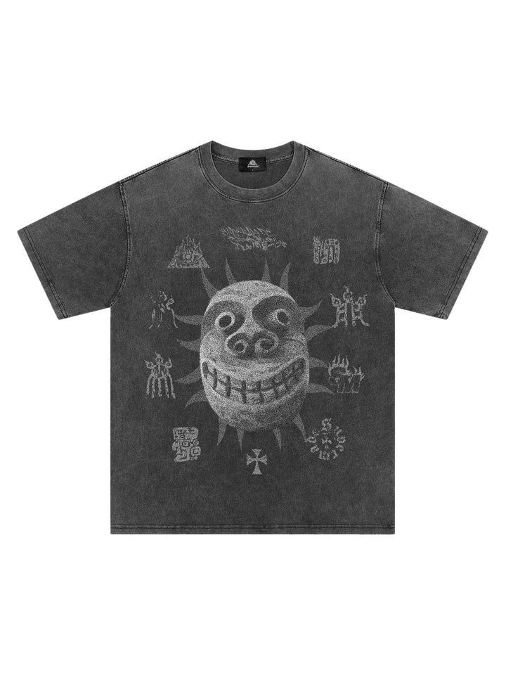 Ayuuki Shattered Ancient Country Mask Tee