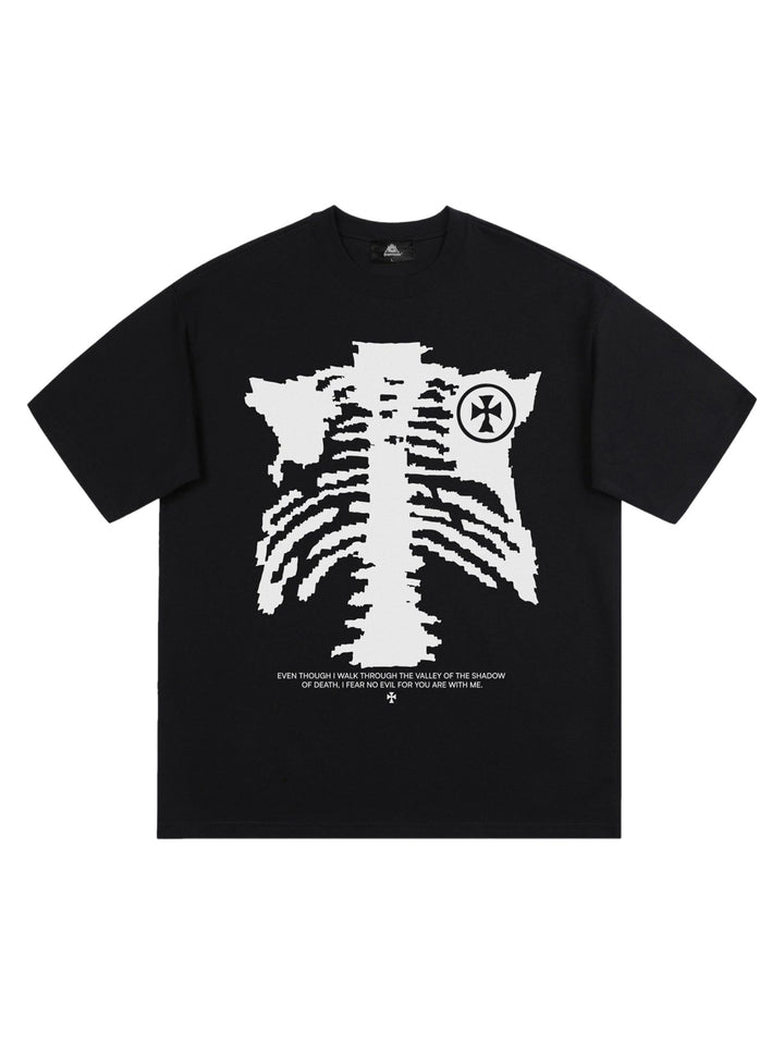 Ayuuki Skull Print T-shirt