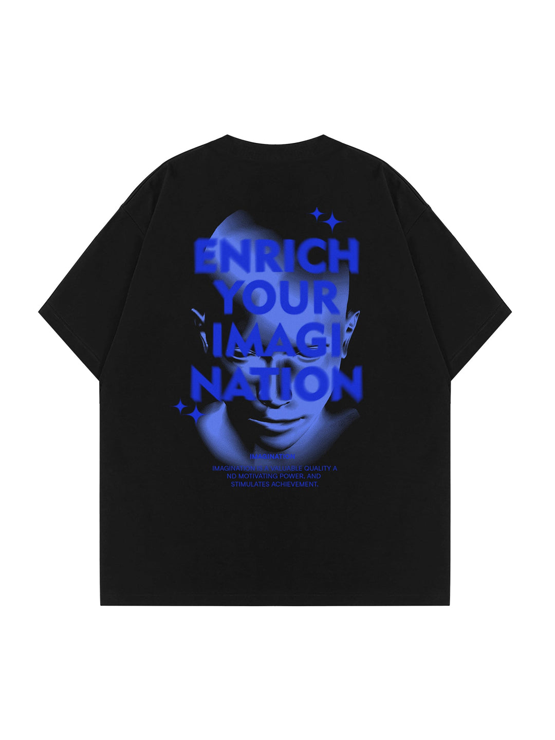 Ayuuki Letter Print Virtual T-Shirt